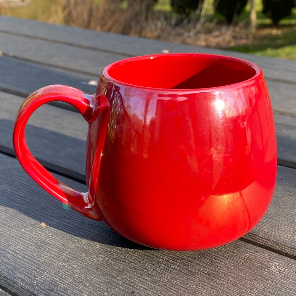 Tim Hortons Red Ceramic Mug 2020 - Picture 2 of 4